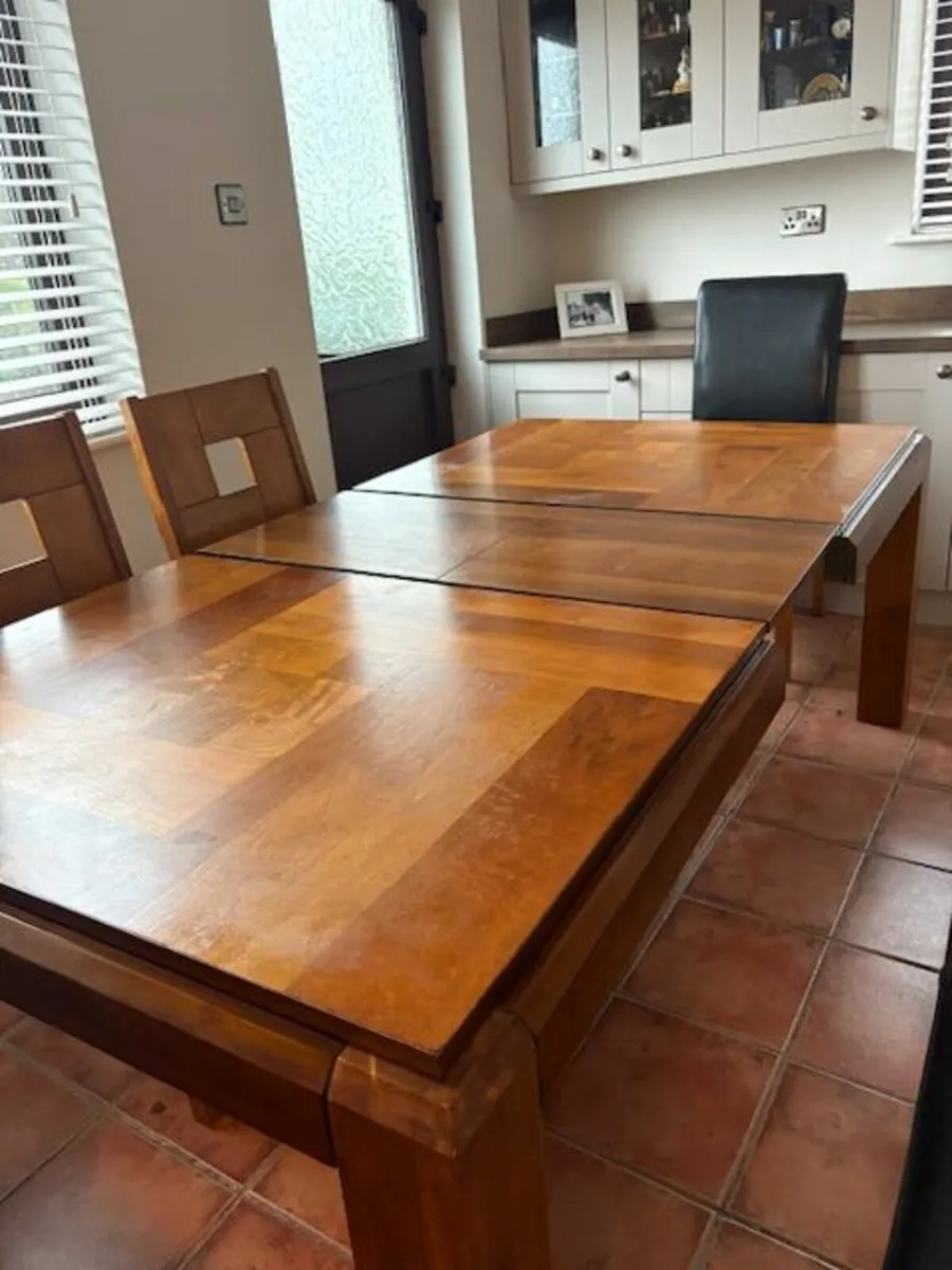 Dining Table & Six Chairs - Image 2