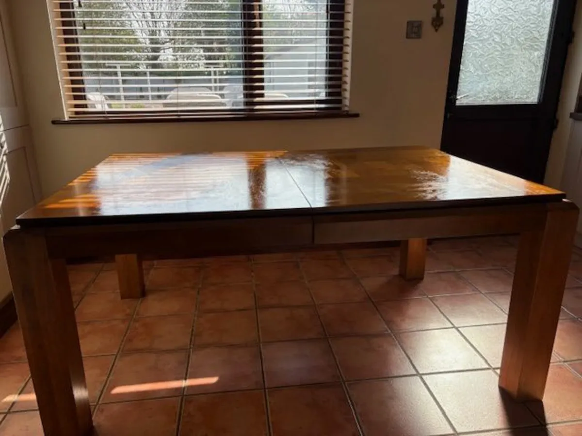 Dining Table & Six Chairs - Image 3