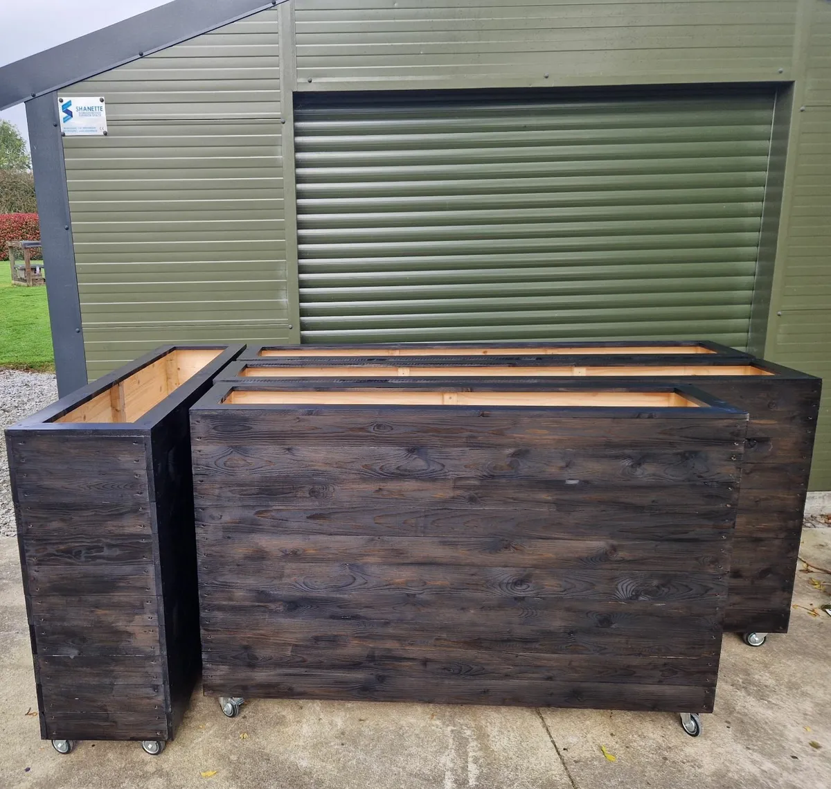 Cafe Patio Planters - Image 1