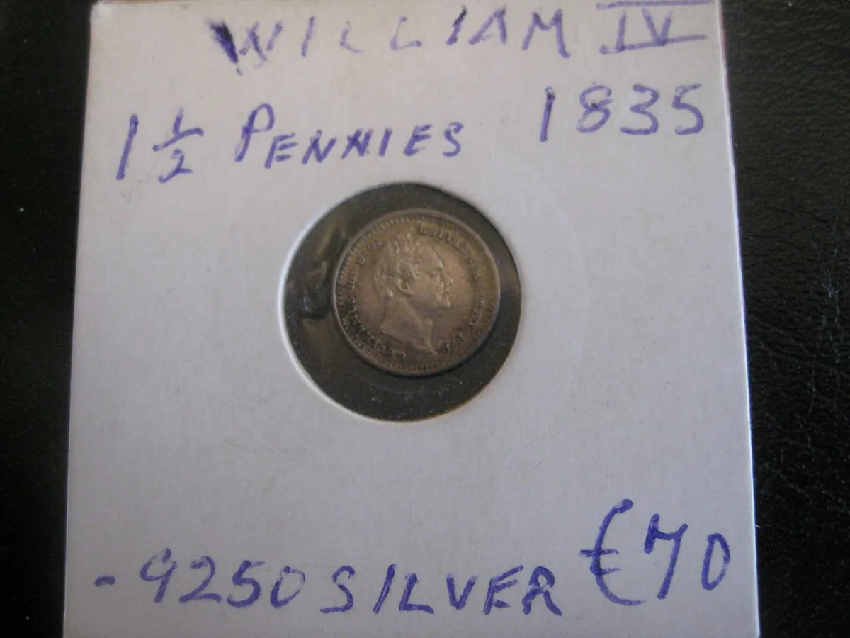 GB 1 and a Half Pence Coins - Various Prices - Image 4