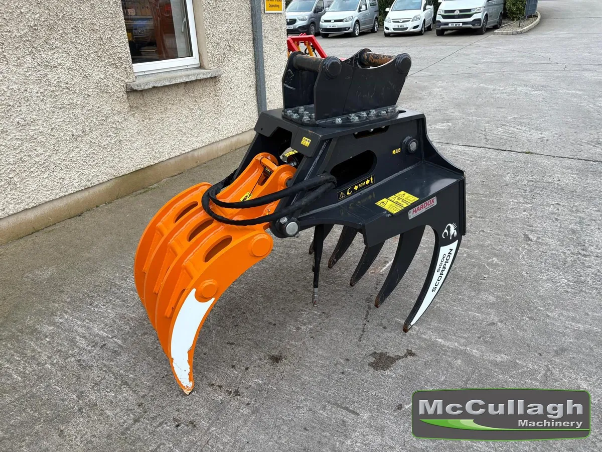 New MDE Scorpion S1000 Excavator Grab - Image 1