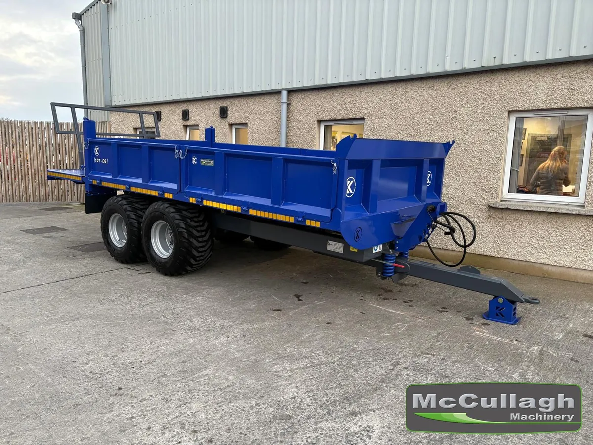 New Kenwell 14×8 Heavy Duty Dropside Trailer - Image 1