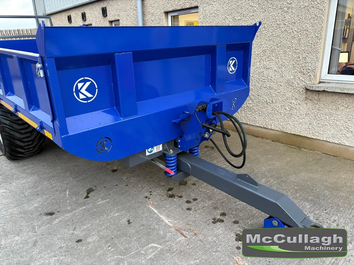 New Kenwell 14×8 Heavy Duty Dropside Trailer - Image 4