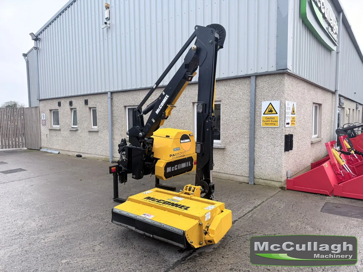 Used McConnel PA6570 Hedgecutter - Image 1