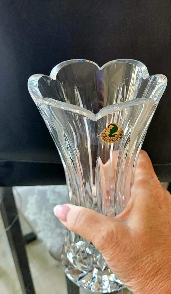 Waterford Crystal 8 Inch  Flower Vase - Image 3