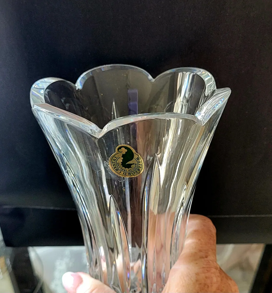 Waterford Crystal 8 Inch  Flower Vase - Image 4