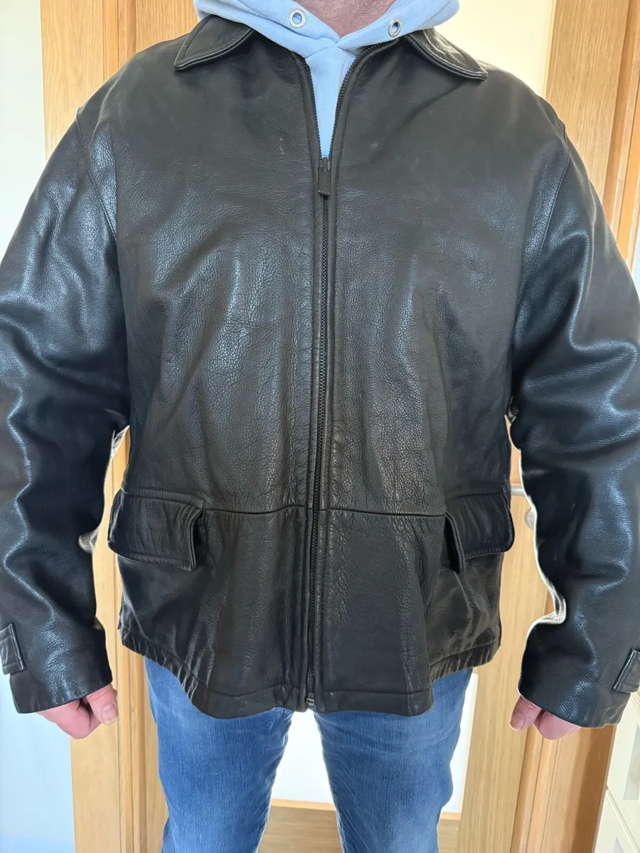 Leather Jacket - Vintage Kenneth Cole - Image 3