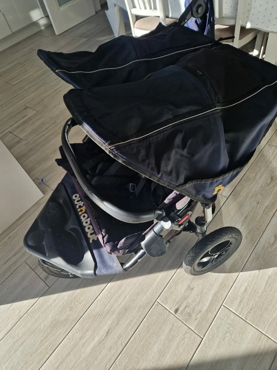 OutOut n About Double Stroller - Image 3