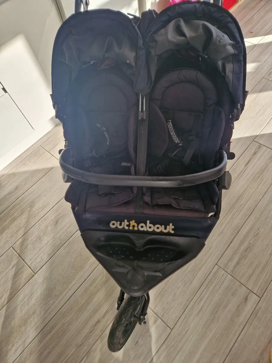 OutOut n About Double Stroller - Image 1