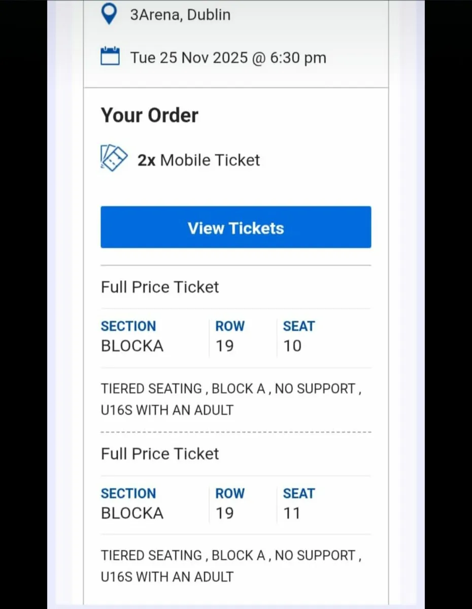 Bob Dylan tickets - Image 1
