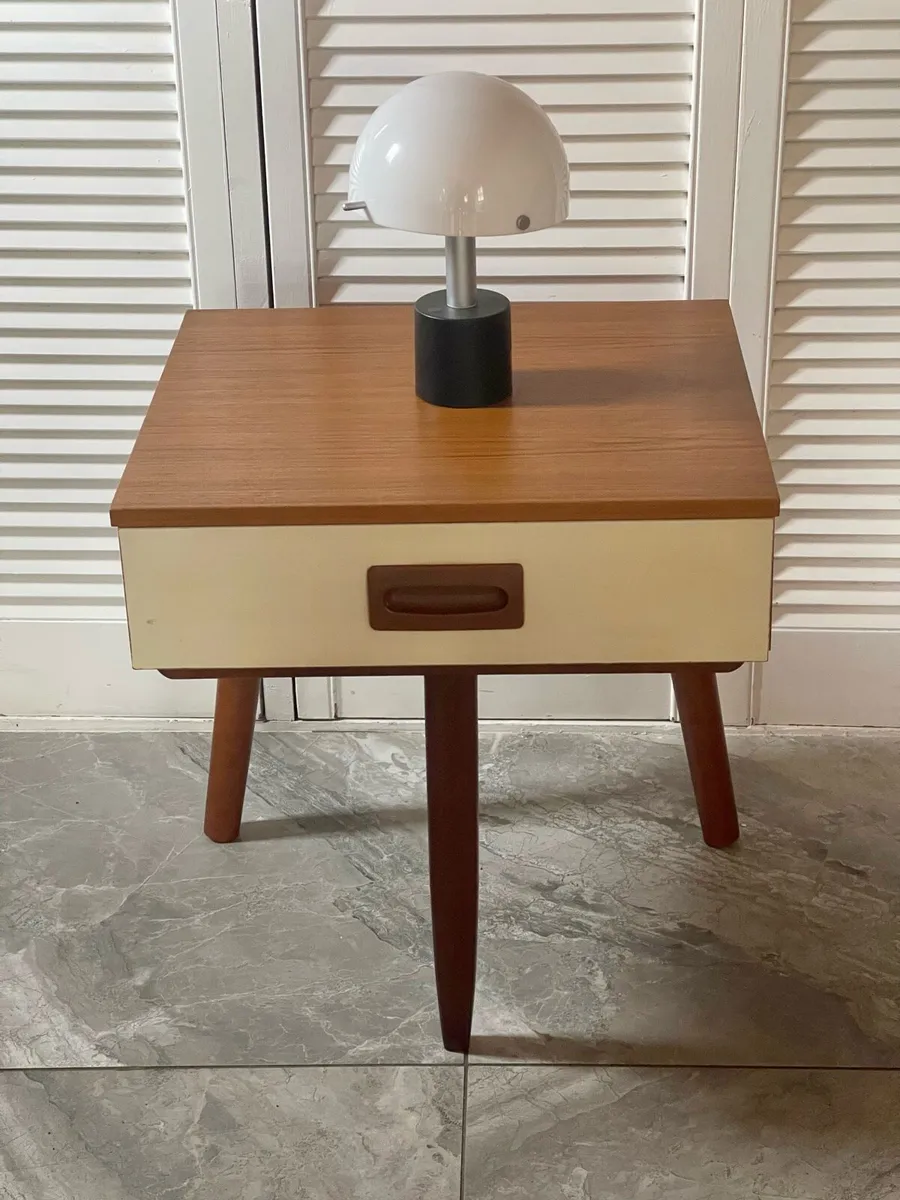 Mid century Danish bedsides - Image 4