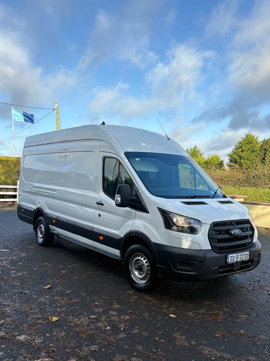 2021 ford transit Jumbo Doe10/26Tax12/25 One owner - Image 1