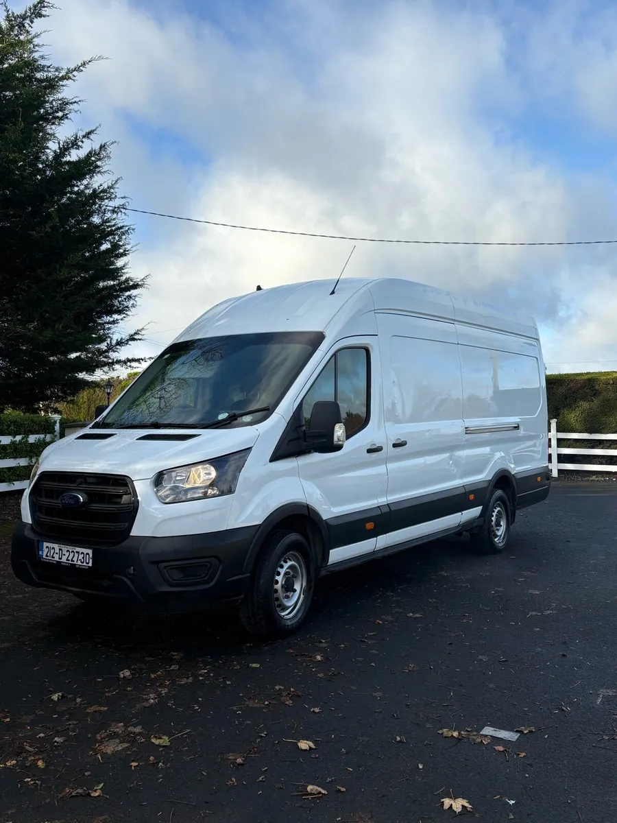 2021 ford transit Jumbo Doe10/26Tax12/25 One owner - Image 2