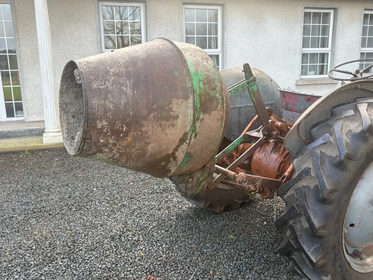 Pto Tractor Cement Mixer - Image 1