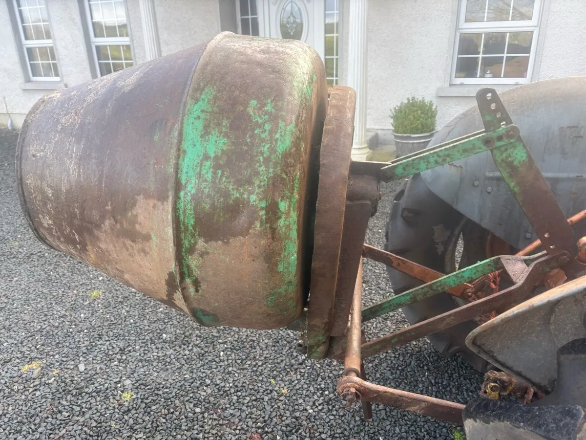 Pto Tractor Cement Mixer - Image 2