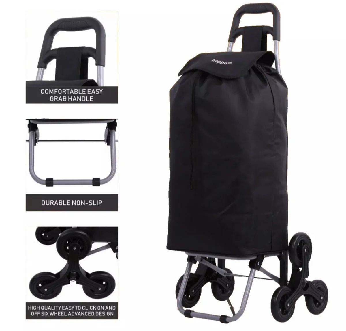Portable Stair Climbing Shopping Trolley NEW - Image 3