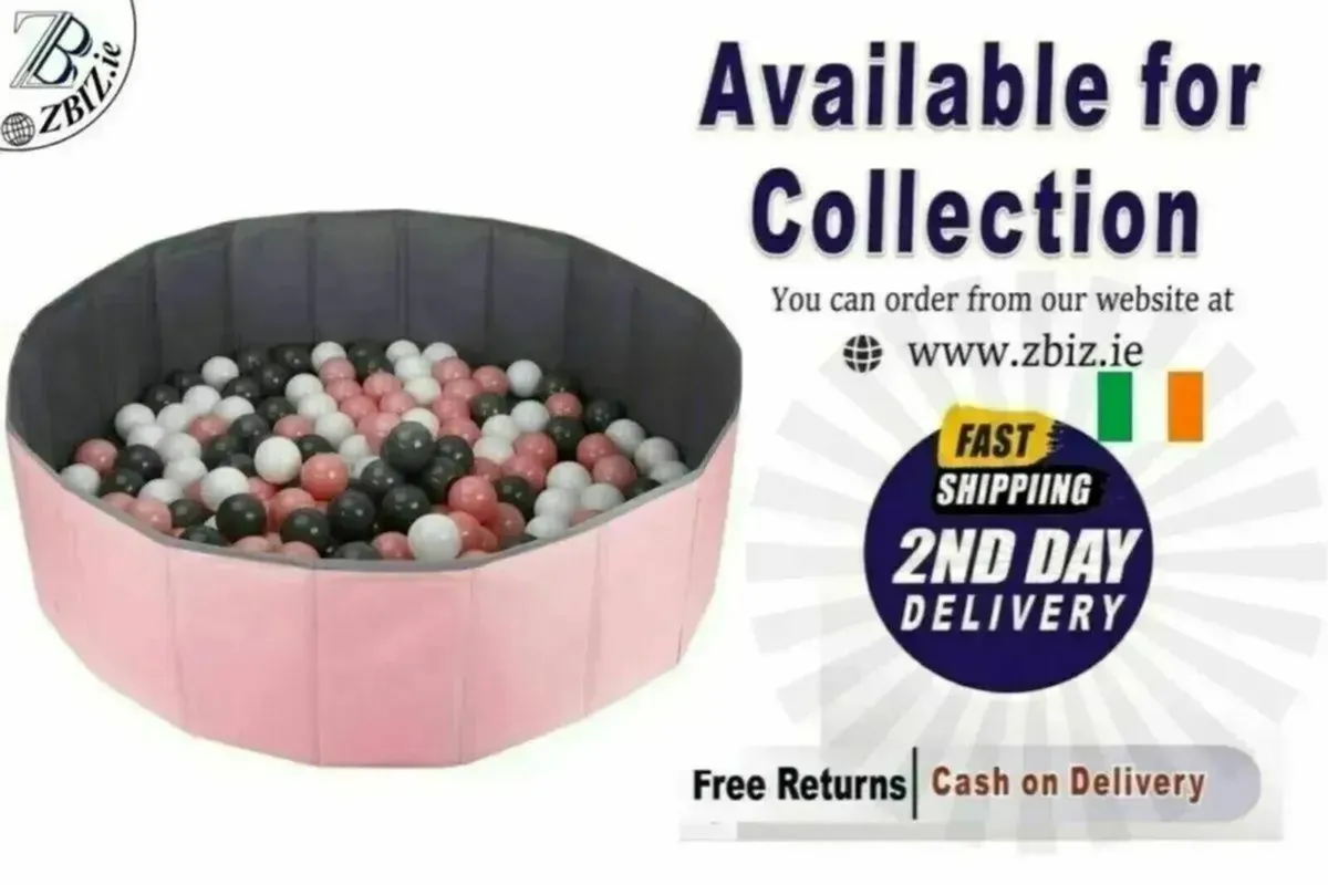 Ocean Ball Pool Baby Playpen –Soft and Comfortable - Image 1