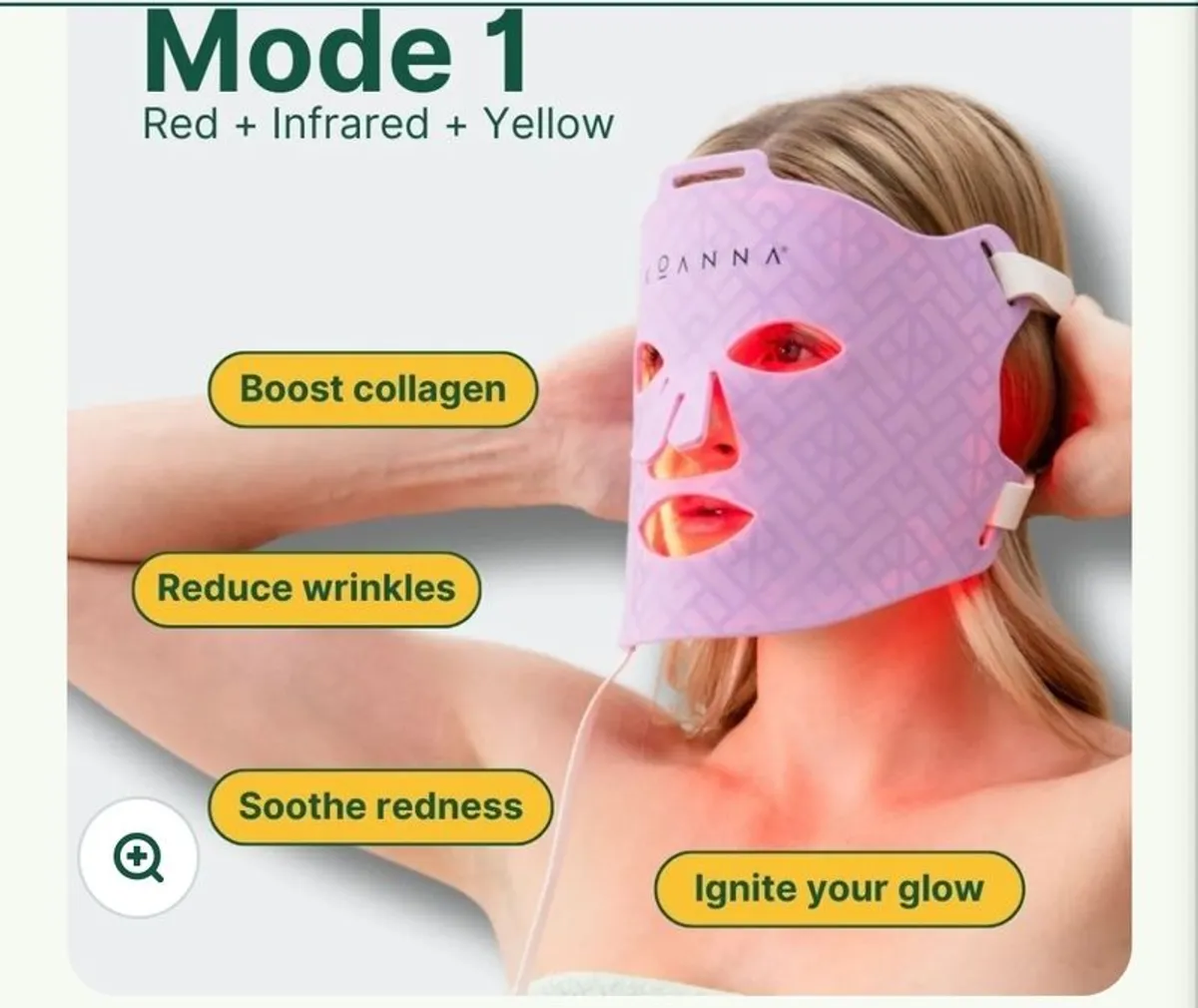 Koanna LED Light Therapy Face Mask - Image 3