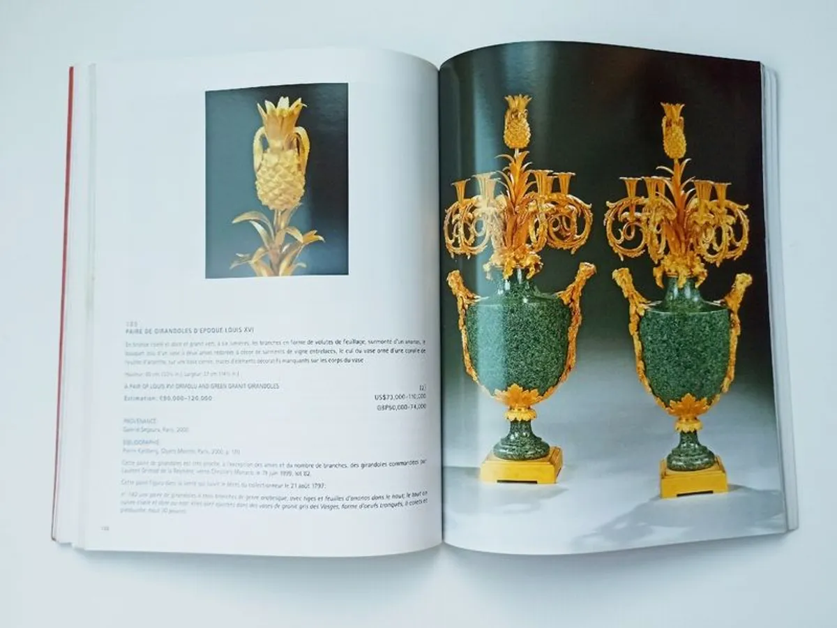 Christie's Paris auction sales room catalog "Important Mobilier, Objects, d'Art Orfevrerie, Ceramiques Europeennes et Arts d'Asie" 24th June 2002 - Image 4