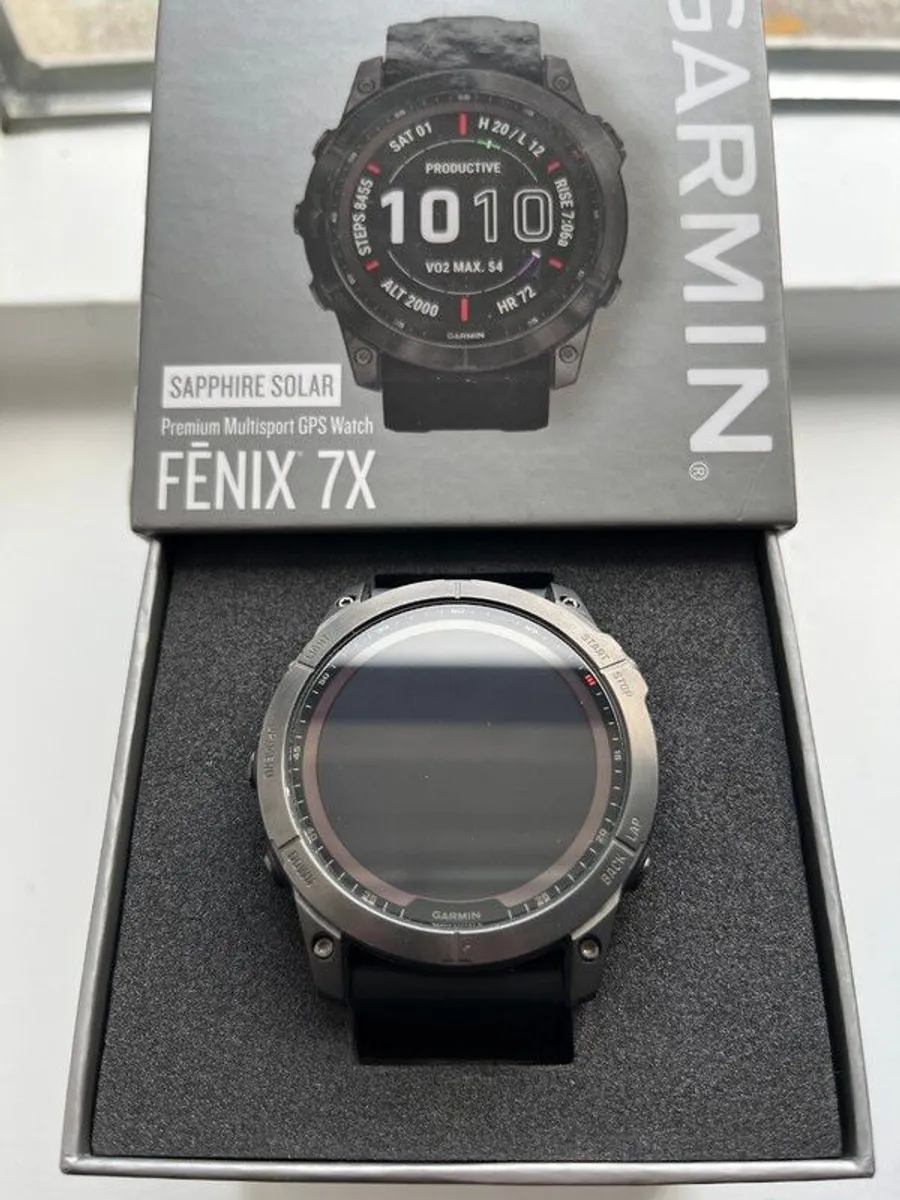 Garmin Fenix 7X Sapphire Solar - Image 1