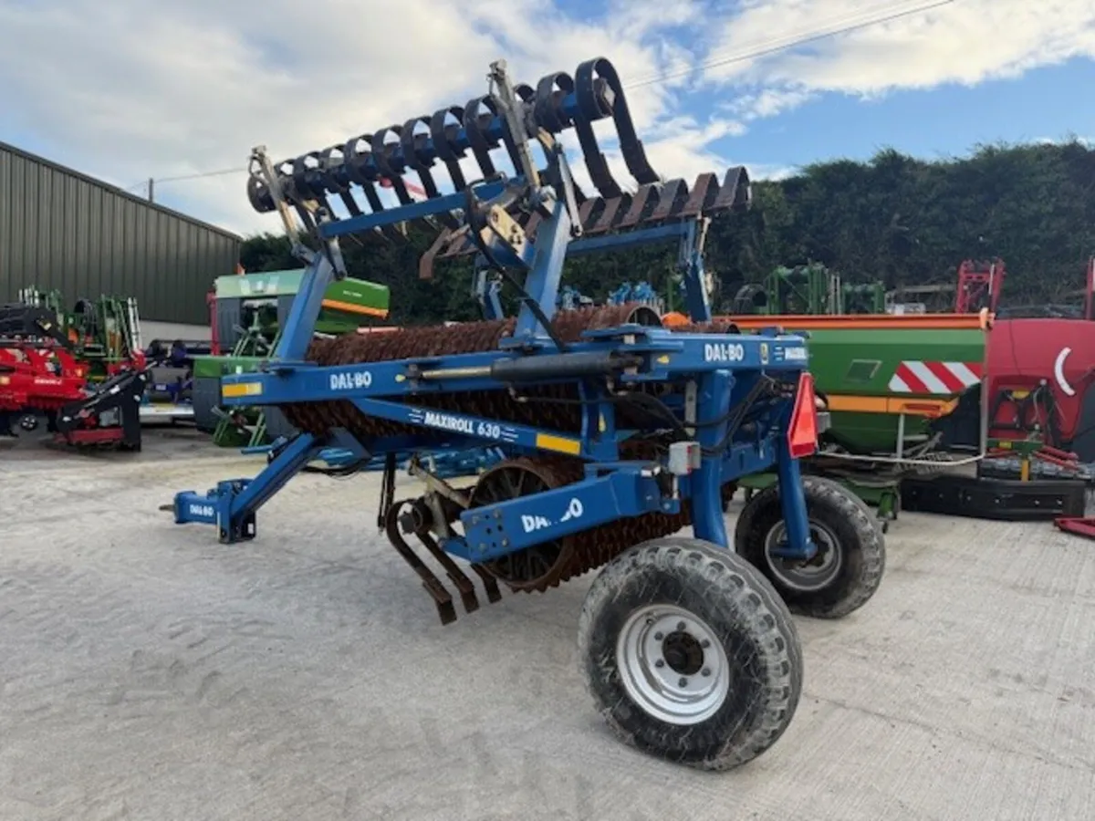 Used DALBO 630 Maxi Roll Cambridge Roller +Paddles - Image 2