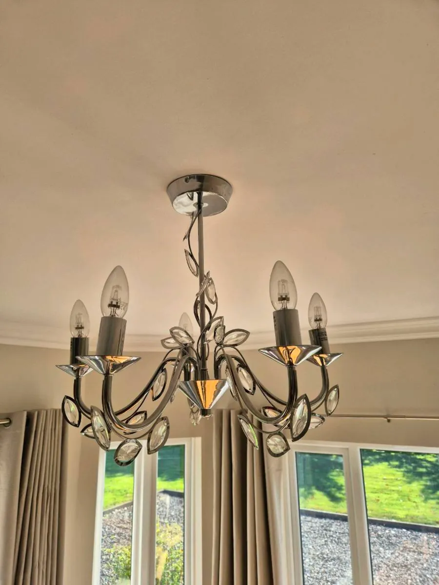 X2 matching chandeliers - Image 1