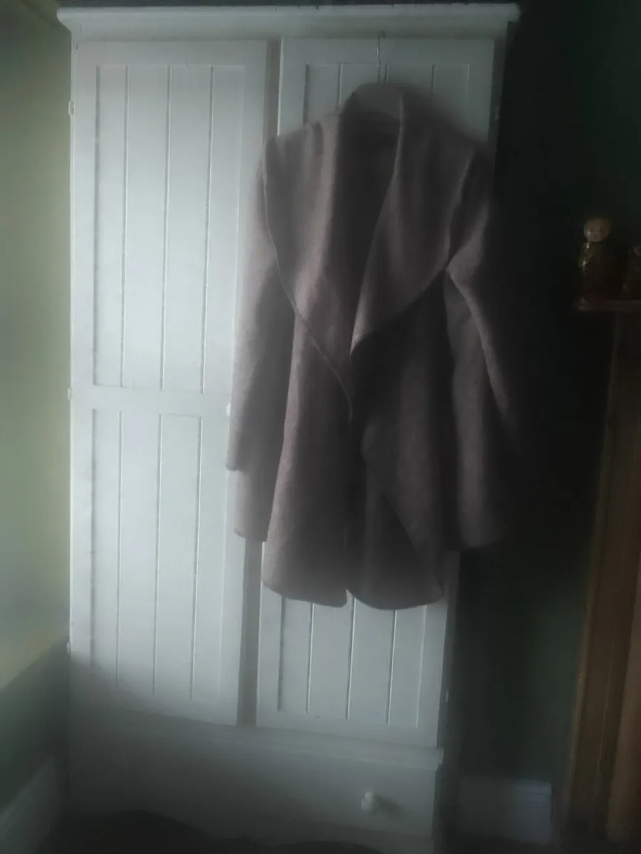 Paul Costelloe wool mix blanket stitch coat 16. - Image 1