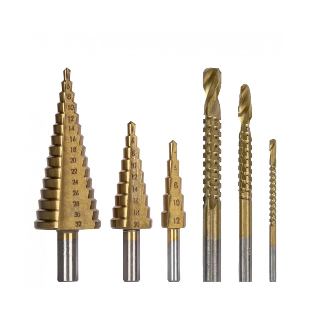 BF€5OFF  Straight Drill Bit & Step Drill Set - Image 2
