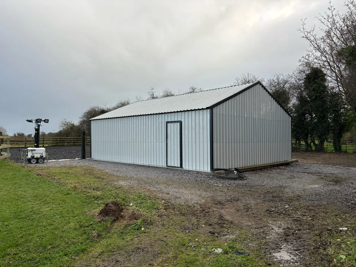 Steel Shed 33ft x 25ft - Image 3