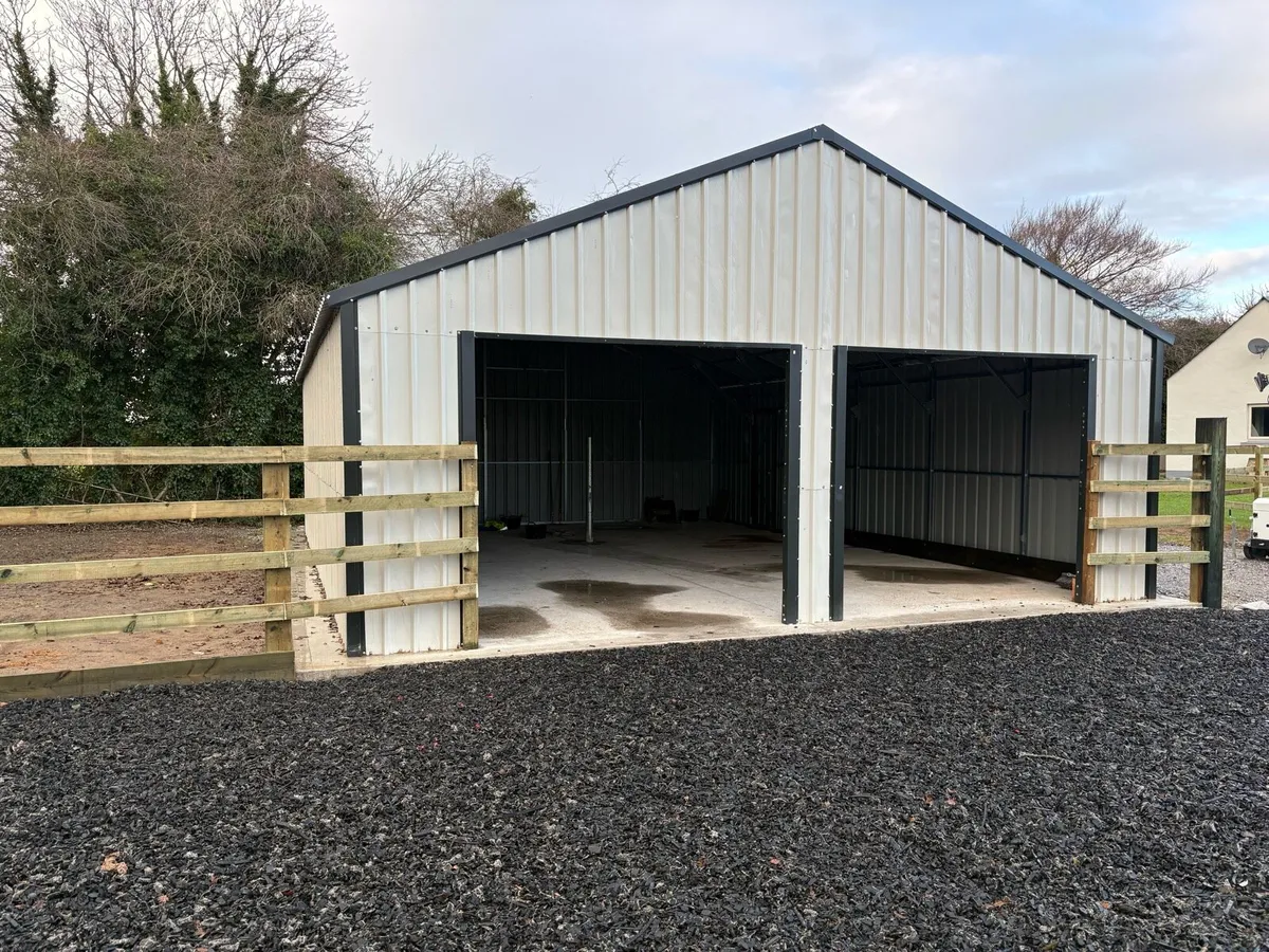 Steel Shed 33ft x 25ft - Image 4