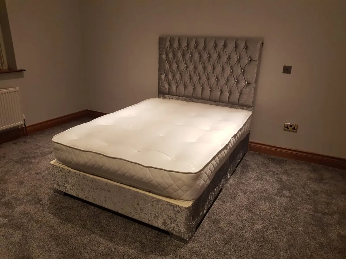 Divan beds and mattress - Image 1