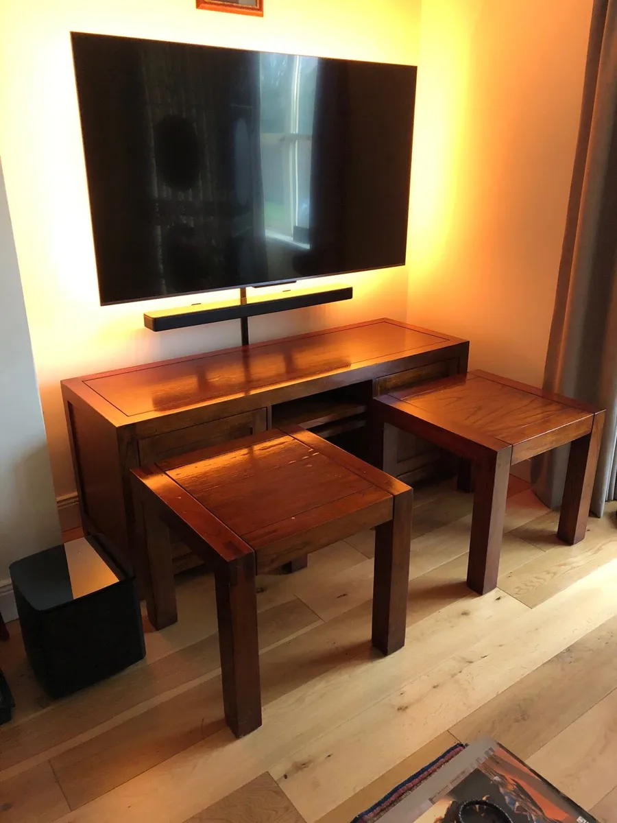 TV UNIT and SIDE TABLES - Image 4
