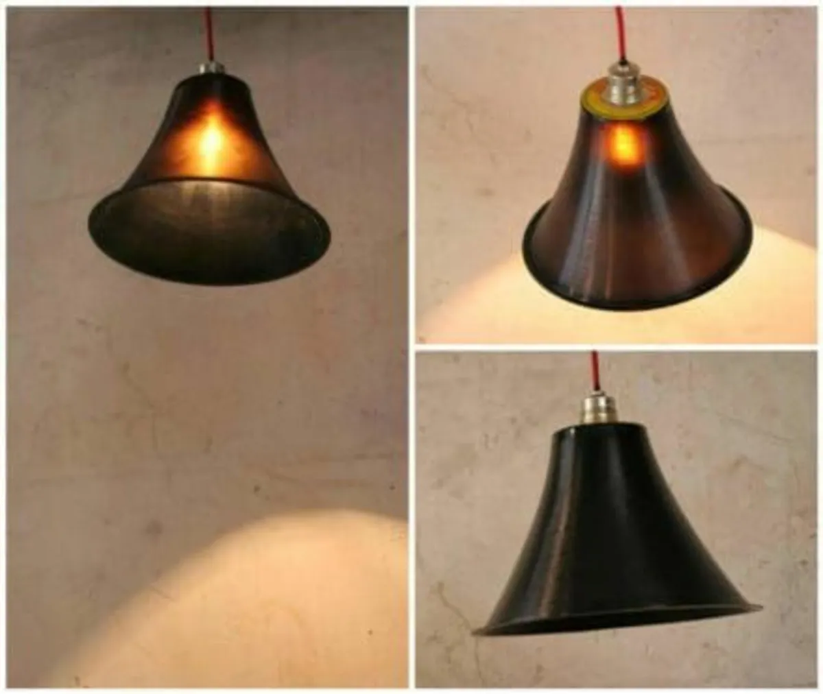 Retro 12" Vinyl Record Lampshade - Image 3