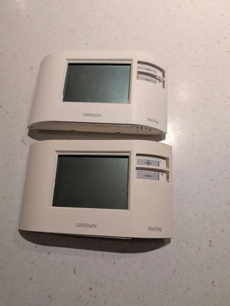 Grasslin Feeling D101 2x Programmable Wired Thermostats - Image 1