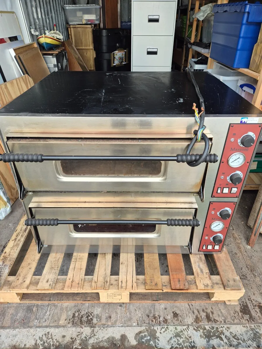 Mazzoni - Twin Deck Pizza Oven - Image 1
