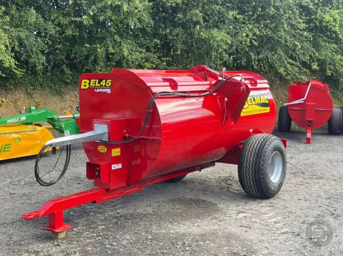 ROTOSPREADER MANURE DUNG SPREADER BELMAC 4.5 NEW - Image 3