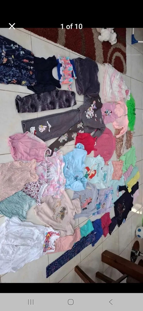 Girls clothes bundle age 5-6 - Image 1