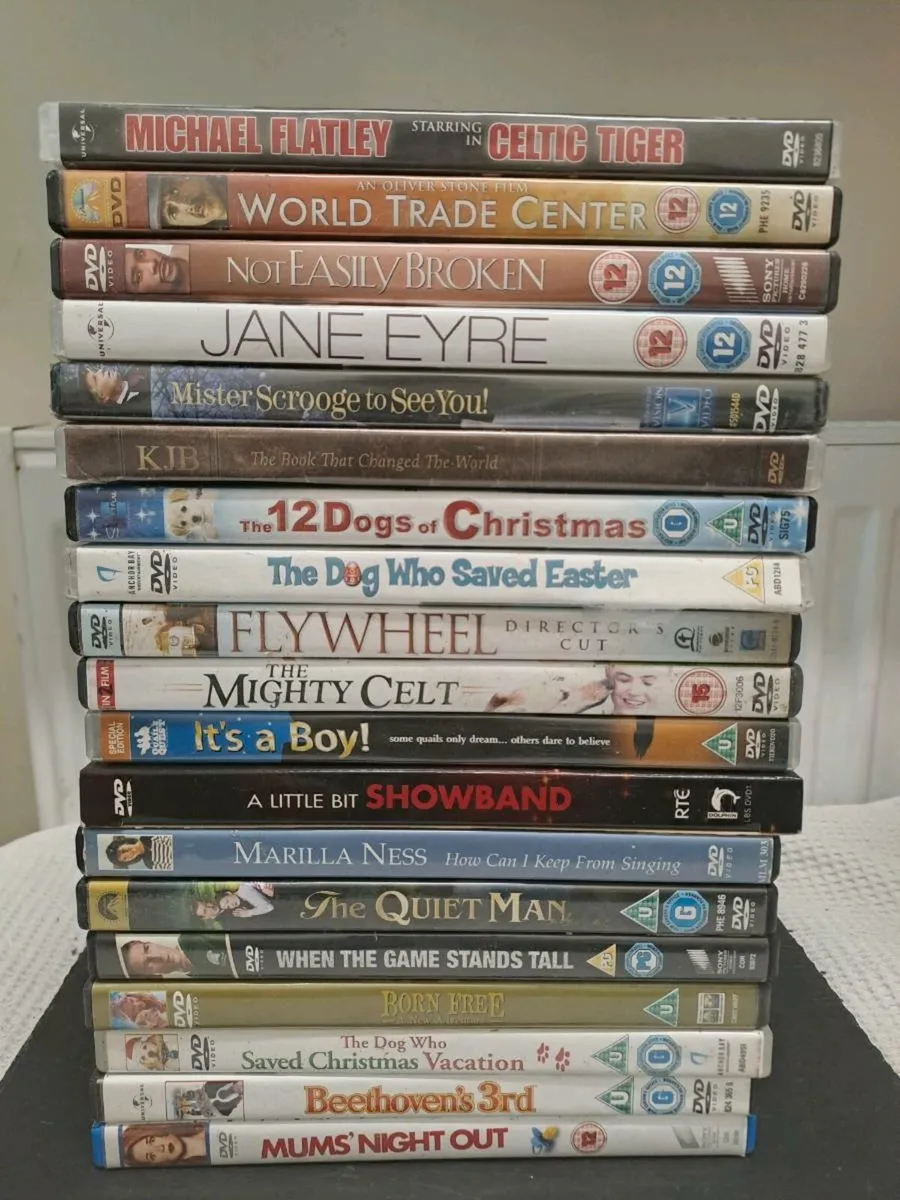 DVDs free movies, kids and Christmas - Image 1