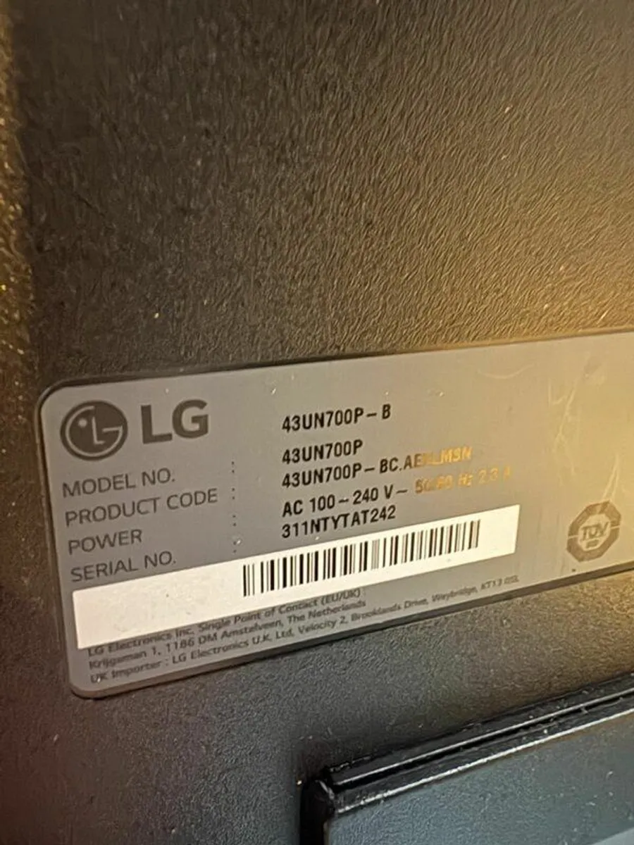 LG 43" Computer Monitor - Image 1