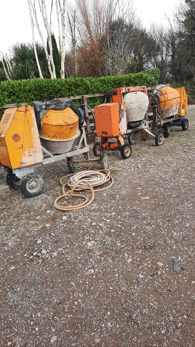 Diesel mixers x 3-  lot or individually-PERFECT - Image 1