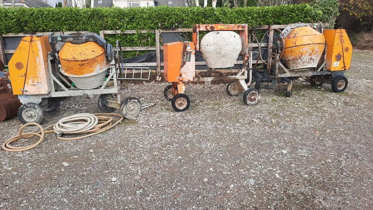 Diesel mixers x 3-  lot or individually-PERFECT - Image 2