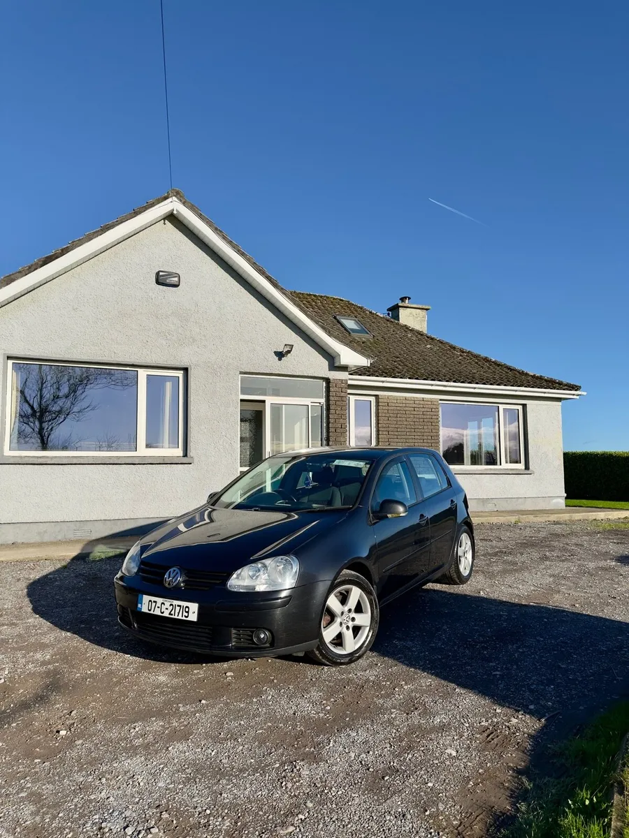2007 VW Golf Nct 09/26 1.4 petrol 5 speed manual - Image 1