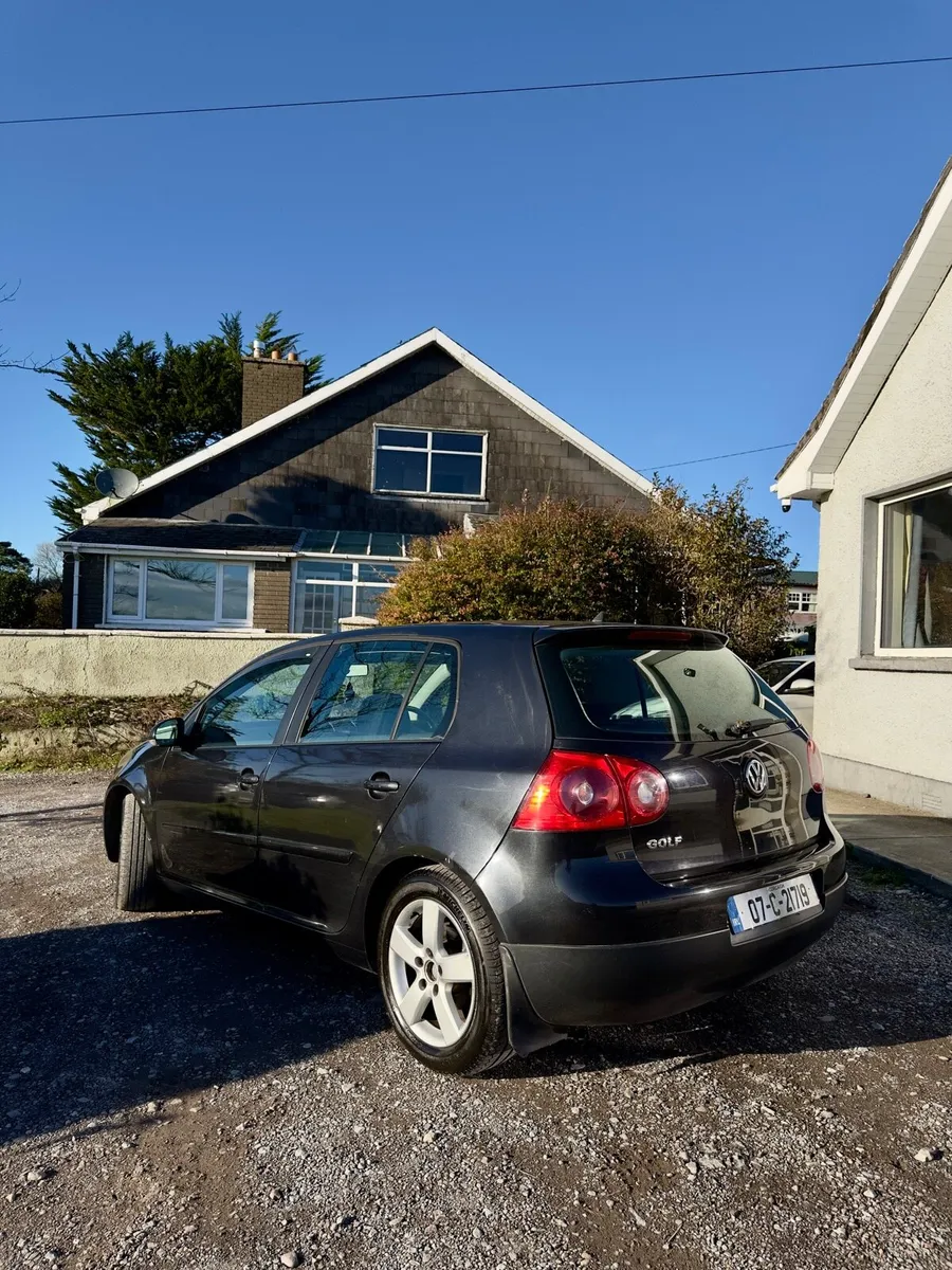 2007 VW Golf Nct 09/26 1.4 petrol 5 speed manual - Image 2