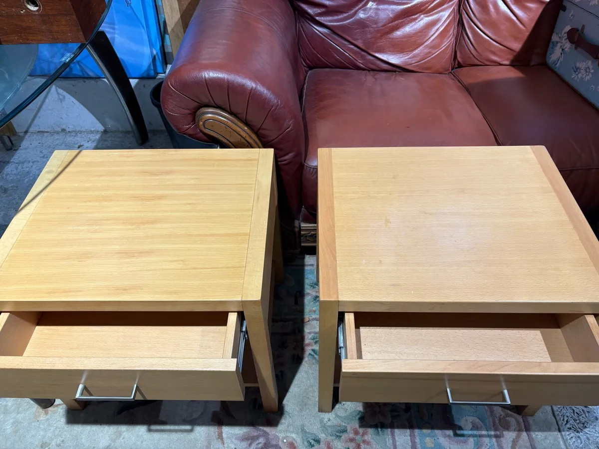 Matching bedside lockers - Image 2