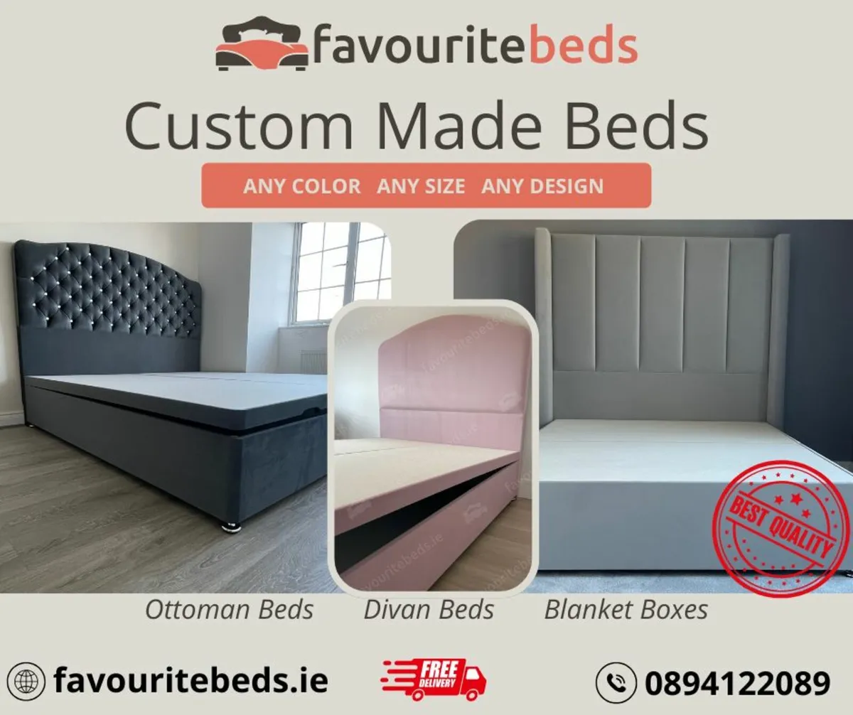 Ottoman Bed  Divan Bed Storage Bed - Image 1