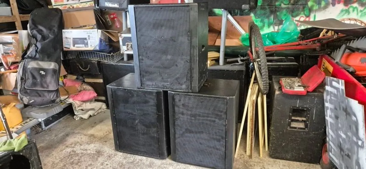 15" B&C loaded sub woofers - Image 2