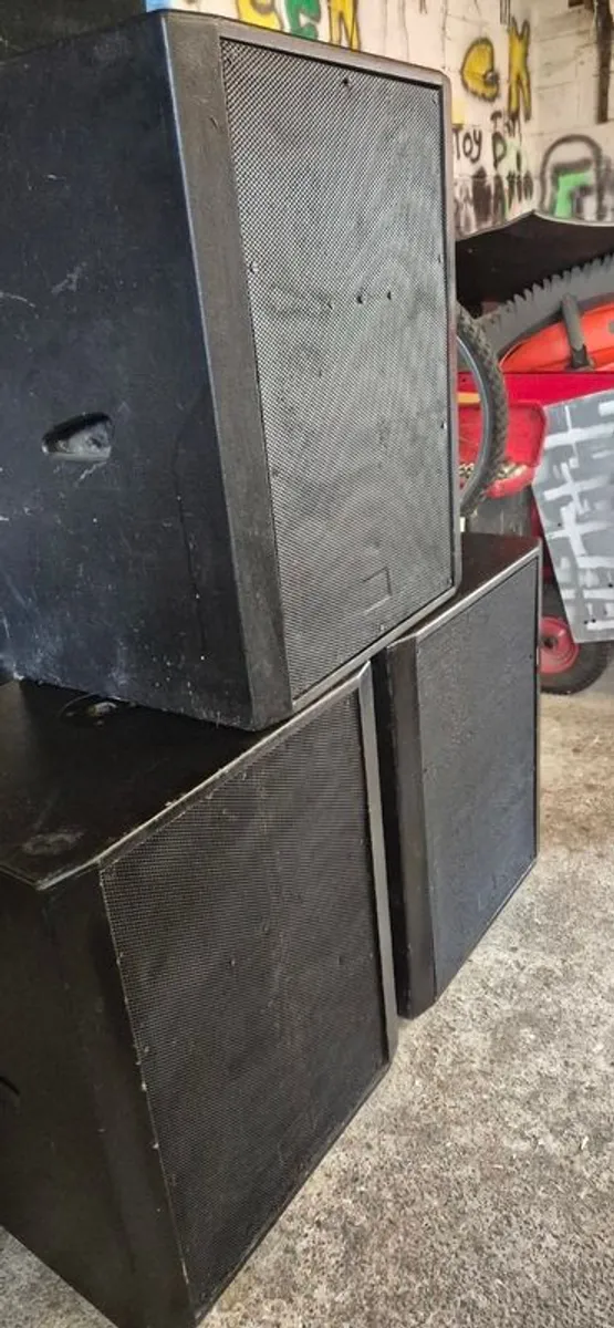 15" B&C loaded sub woofers - Image 3