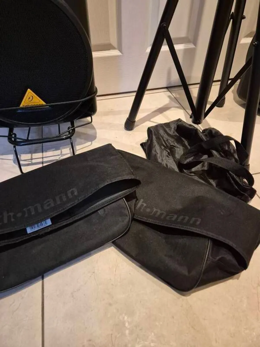 Speakers X 2 (Behringer B212D) 550w - Image 4