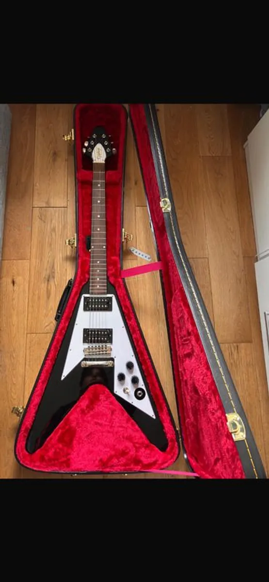 Epiphone Kirk Hammett 1979 Flying V EB - Image 1