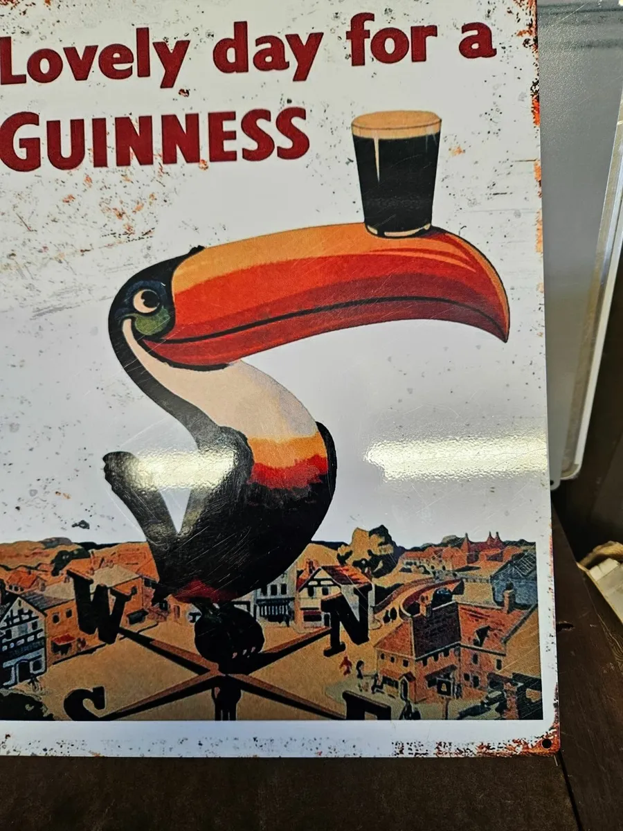 Guinness Metal Sign - Image 2